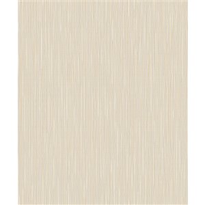 Advantage Lawrence 56.4-sq. ft. Off-White Non-Woven Abstract Unpasted Wallpaper