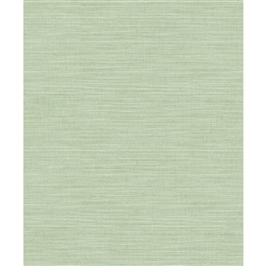 Papier peint abstrait texturé non tissé et non encollé Colicchio par Advantage, 57,8 pi², vert pâle