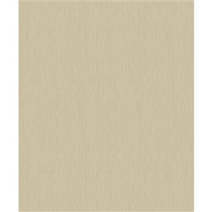 Papier peint abstrait texturé non encollé et non tissé Surfaces Hayley par Advantage, 57,8 pi², jaune