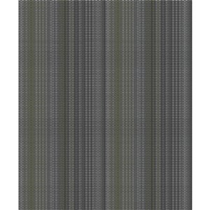 Papier peint à rayures non encollé et non tissé Surfaces Morgen par Advantage, 57,8 pi², gris anthracite