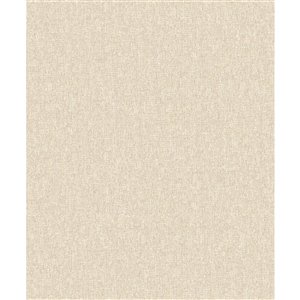 Advantage Vivian 57.8-sq. ft. Wheat Non-Woven Textured Abstract Unpasted Wallpaper