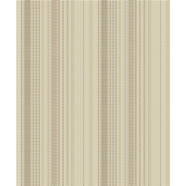 Advantage Surfaces Morgen 57.8-sq. ft. Gold Non-woven Stripes Unpasted Wallpaper