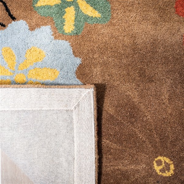 Safavieh Soho Brown Rectangular 5-ft x 8-ft Indoor Area Rug