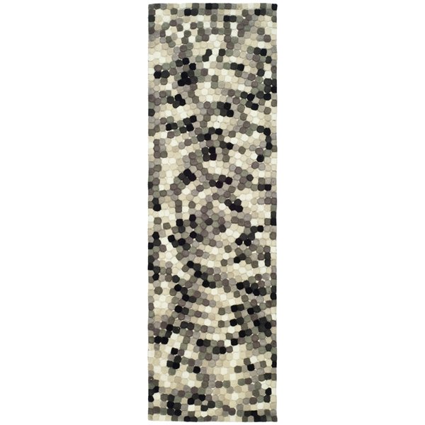Safavieh Soho 3-ft x 8-ft Ivory/Grey Rectangular Indoor Area Rug