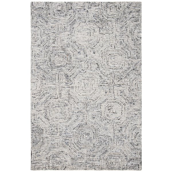 Safavieh Aspen 6-ft x 9-ft Grey/Beige Rectangular Indoor Bohemian/Eclectic Area Rug