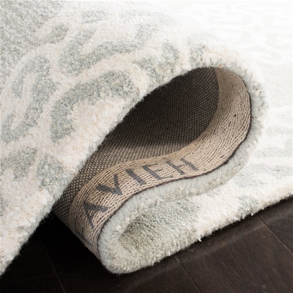 Safavieh Soho 2-ft x 14-ft Grey/Ivory Rectangular Indoor Area Rug