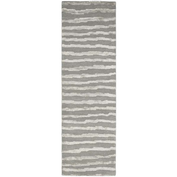 Safavieh Soho 3-ft x 6-ft Grey Rectangular Indoor Handcrafted Area Rug