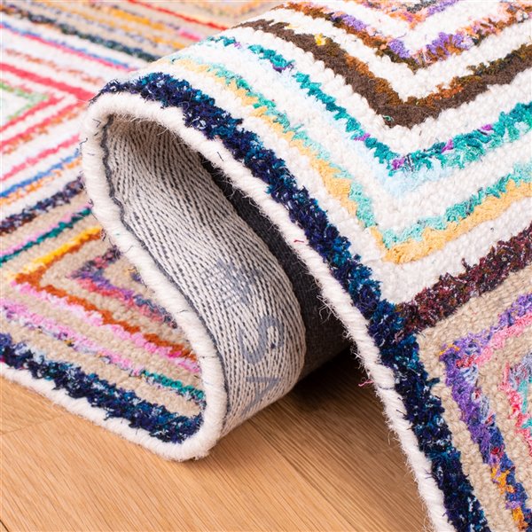 Safavieh Nantucket 8-ft x 10-ft Creme Rectangular Indoor Area Rug