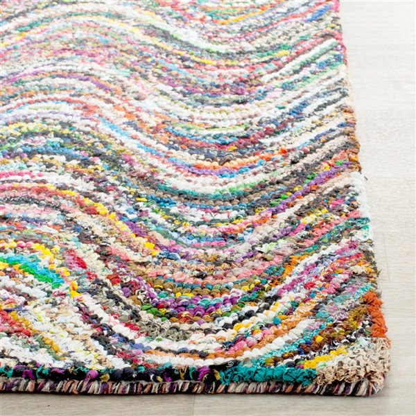 Safavieh Nantucket 2.3-ft x 7-ft Multi Rectangular - Indoor - Handcrafted Runner