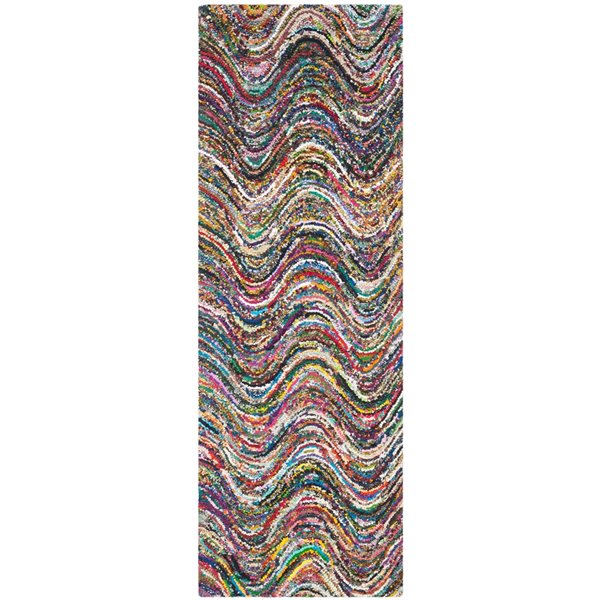 Safavieh Nantucket 2.3-ft x 7-ft Multi Rectangular - Indoor - Handcrafted Runner