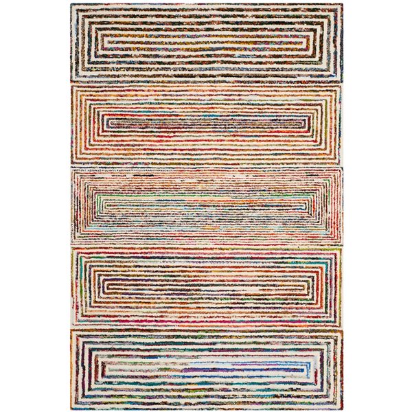 Safavieh Nantucket 6-ft x 9-ft Ivory Rectangular Indoor Handcrafted Area rug