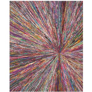 Safavieh Nantucket 6-ft x 9-ft Multicolor Rectangular Indoor Handcrafted Area rug