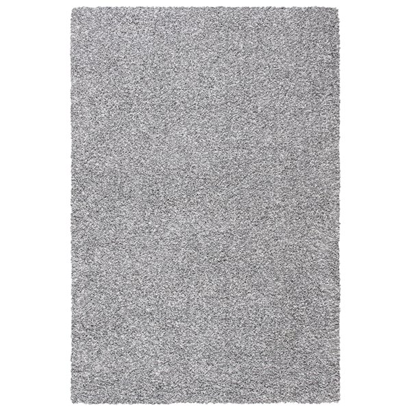 Safavieh Evolution Shag 3-ft x 5-ft Grey Rectangular Indoor Throw Rug