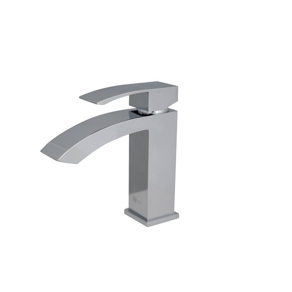 Stylish Modern Single Handle Polished Chrome Bathroom Faucet B 109C RONA   330837894 MainImage 001 L 