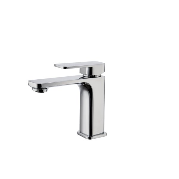 Image of Stylish | Single Handle Bathroom Faucet Polished Chrome | Rona