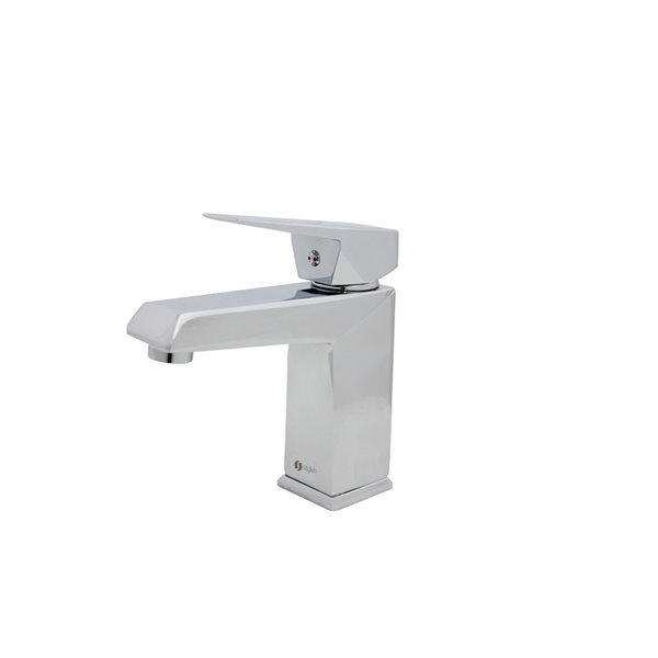 Stylish Single Hole Single Handle Bathroom Faucet Polished Chrome