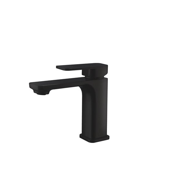 Image of Stylish | Single Handle Bathroom Faucet Black, Brass | Rona