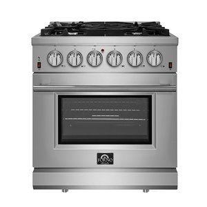 Four à convection autoportant Alta Qualita de 30 po à 5 brûleurs de FORNO
