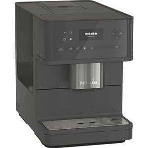Machine Espresso Cm6130 programmable Miele, grise, en plastique, super automatique
