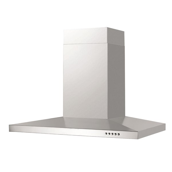 Maxair 30 In Ducted Stainless Steel Wall Mounted Range Hood Mxr F01 24 Rona - Venmar 30 In Ducted Wall Mounted Range Hood Reviews