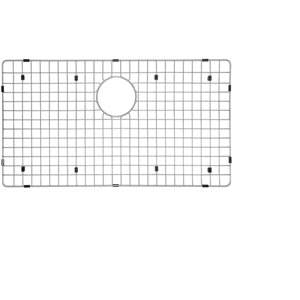 Elegant Stainless Elegant 16.75-in x 29.75-in Polished Stainless Steel Sink Grid