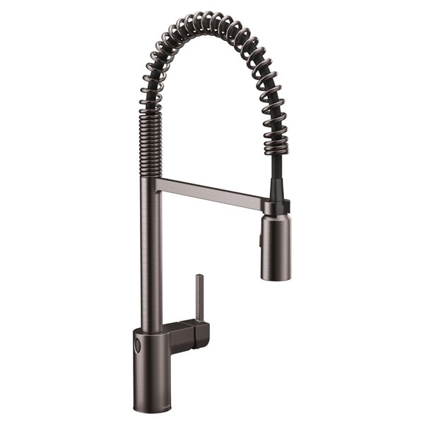 MOEN Align 1-handle Deck Mount Pull-down Handle/lever Residential Kitchen Faucet -  Black Stainless