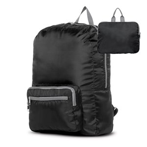 Marin Collection 12-in x 5-in x 17-in Black Backpack