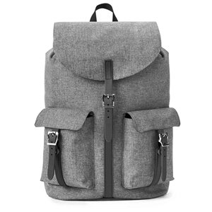 Sac à dos gris 12 po x 7 po x 16 po, par Marin Collection