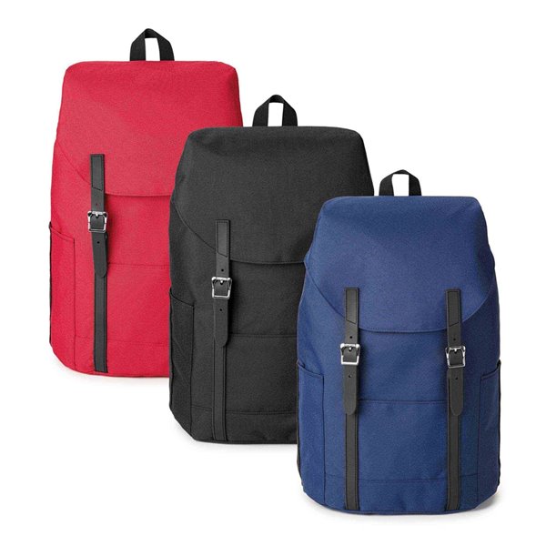 Sac dos bleu 12 po x 5 5 po x 17 po par Marin Collection