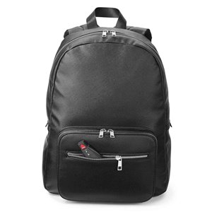 Marin Collection 12-in x 7-in x 16.5-in Black Backpack