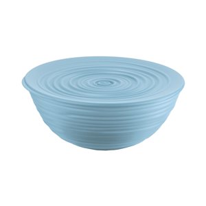 Bol Tierra avec couvercle bleu, grand, par Guzzini