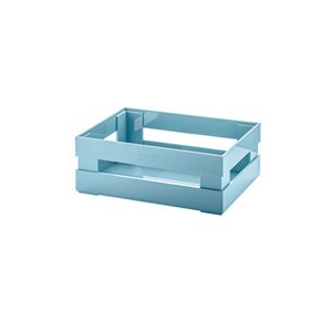 Bac en plastique Kitchen Active bleu 8,9 po l. x 3,2 po h. x 6 po p. de Guzzini