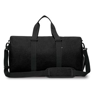Marin Collection 21-in x 11-in x 12-in Black Duffle Bag
