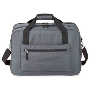 Sac de voyage gris 19 po x 9 po x 13 po, par Marin Collection