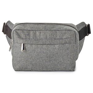 Sac à bandoulière gris 10 po x 2 po x 6 po, par Marin Collection