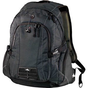 Sac à dos noir 20 po x 10 po x 9 po, par Marin Collection