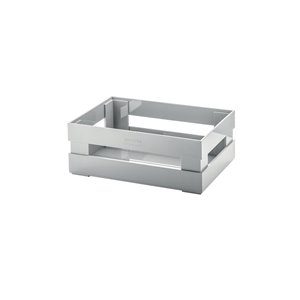 Bac en plastique Kitchen Active gris 8,9 po l. x 3,2 po h. x 6 po p. de Guzzini