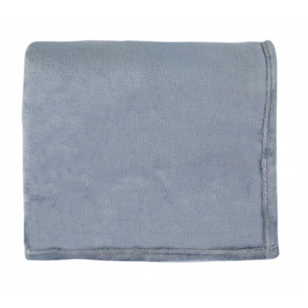 Marin Collection Polyester Blanket 50-in x 60-in - Grey 468GRY | RONA