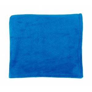 Couverture bleue en polyester, 50 po x 60 po, par Marin Collection