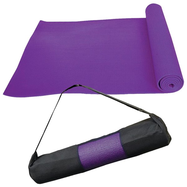 sangle de yoga violet