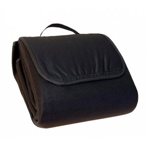 Couverture en polyester rouge 50 po x 60 po par Marin Collection