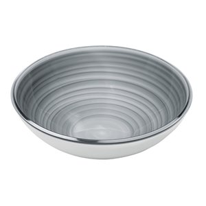Guzzini Twist Large Grey Bowl