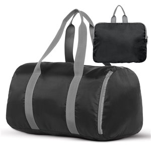 Sac de voyage noir 18 po x 10 po x 10 po, par Marin Collection