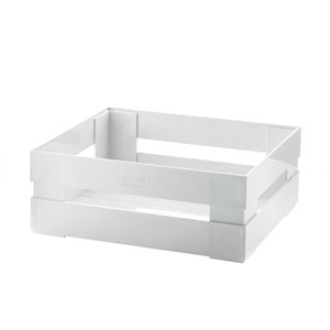 Bac en plastique Kitchen Active blanc 12 po l. x 4,5 po h. x 8,7 po p. de Guzzini