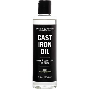 Caron & Doucet 236 ml Cooktop Cleaner Kit - Cast Iron Oil (100% Plant-Based)