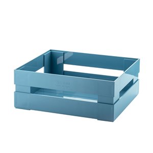 Bac en plastique Kitchen Active bleu 12 po l. x 4,5 po h. x 8,7 po p. de Guzzini
