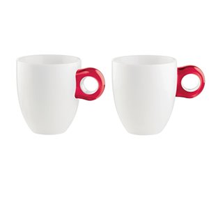 Guzzini Red 8-fl oz. Plastic Cups - Set of 2