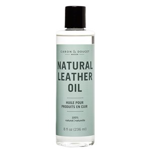 Huile nettoyante et hydratante pour cuir de Caron & Doucet, 236 ml, 100% naturel