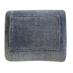 Couverture 50 po x 70 po en polyester gris par Marin Collection