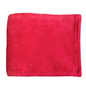 Couverture en polyester rouge 43 po x 55 po par Marin Collection